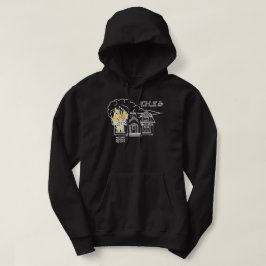 Sudadera A la Hoodie del Corazón de la Muerte
