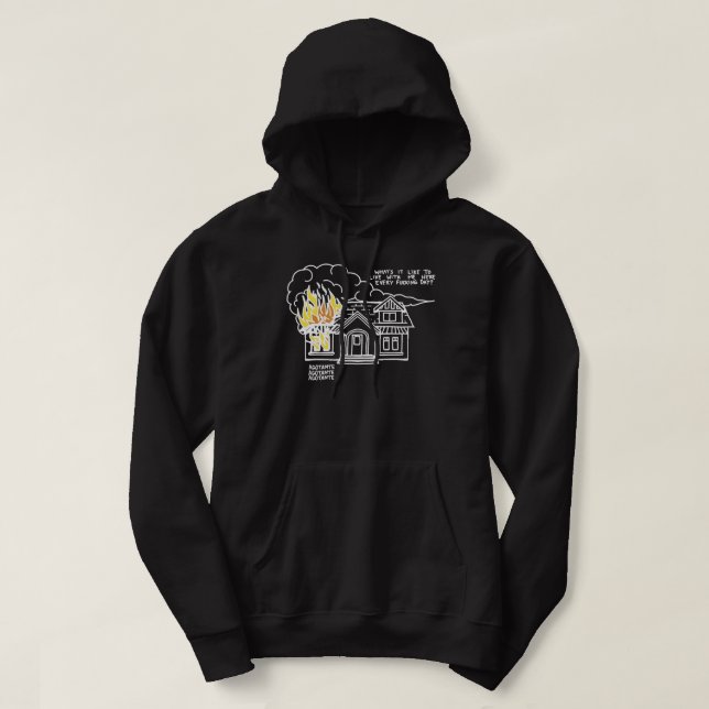 Sudadera A la Hoodie del Corazón de la Muerte (Diseño del anverso)