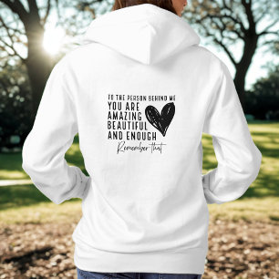 Sudadera A La Persona Detrás De Mi Alentamiento