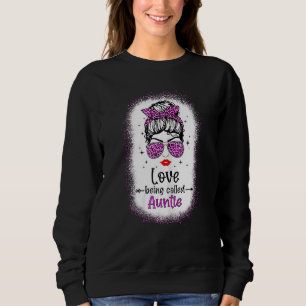 Sudadera A Las Mujeres Me Encanta Ser Llamada Tía Leopard M