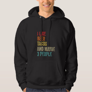 Sudadera A Las Mujeres Me Gustan Los Tacos De Cerveza Y Tal