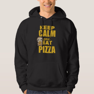 Sudadera A los amantes de la pizza Sloth Pizza les encanta