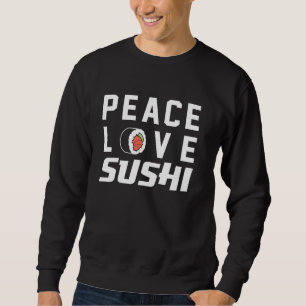Sudadera A los amantes del sushi les encanta la pasión culi