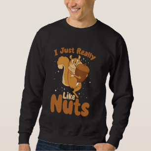 Sudadera A Los Animales De Amanecer De La Ardilla Me Gustan