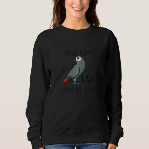 Sudadera A los chicas les gustan los loros que dicen loro g