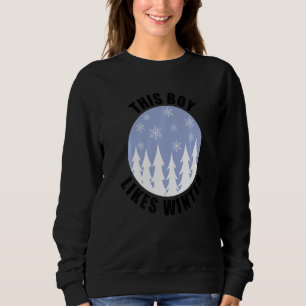 Sudadera A los chicos les gusta la acogedora temporada inve