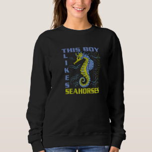 Sudadera A los chicos les gustan los caballitos de mar de m