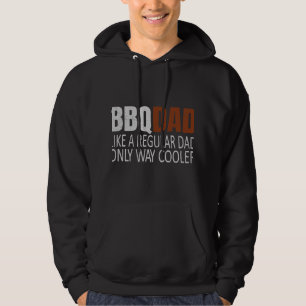 Sudadera A los hombres BBQDad les gusta un papá normal sólo