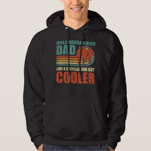 Sudadera A Los Hombres La Mitad De Marathon Dad Les Gusta U
