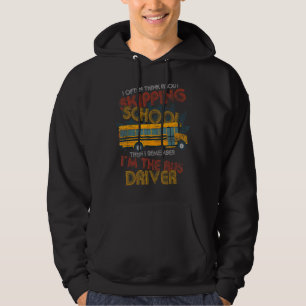 Sudadera A Menudo Pienso En Saltar Del Bus De La Escuela Dr
