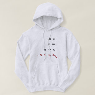 Sudadera ¡a mi propio ritmo! tipografía inversa motivaciona