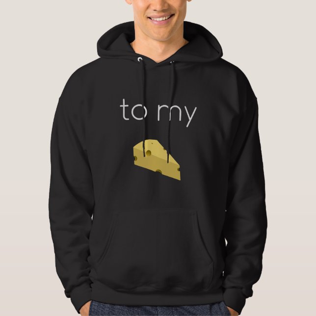 Sudadera A Mi Queso Parte 1 De 2 Vino A Mi Queso Wh (Anverso)