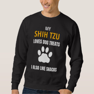 Sudadera A mi Shih Tzu Le Encanta El Perro Trata Aperitivos