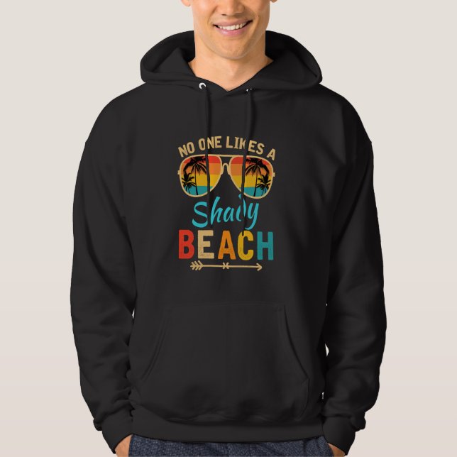 Sudadera A Nadie Le Gusta Un Modo Vacacional De Playa Sombr (Anverso)