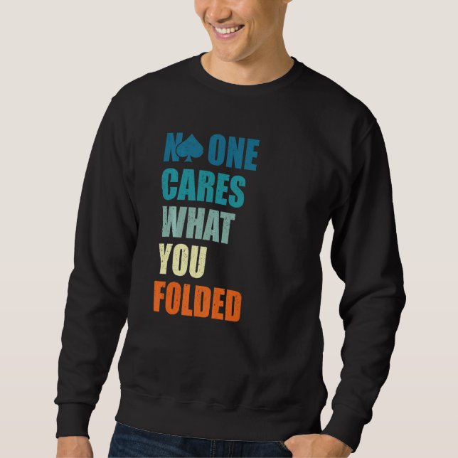 Sudadera A Nadie Le Importa Lo Que Has Complicado, Gracioso (Anverso)