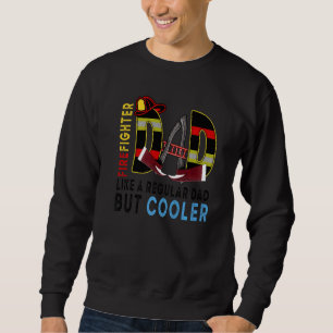 Sudadera A Papá Bombero Le Gusta Un Papá Normal Pero Más Fr