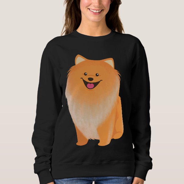 Sudadera A Pomeranian Makes A House A Home (Anverso)