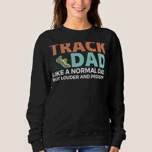 Sudadera A Su Padre Le Encantan Los Deportes De Campo 1
