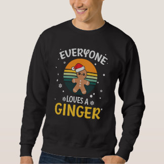Sudadera A todos les encanta la moda retro de los Navidades