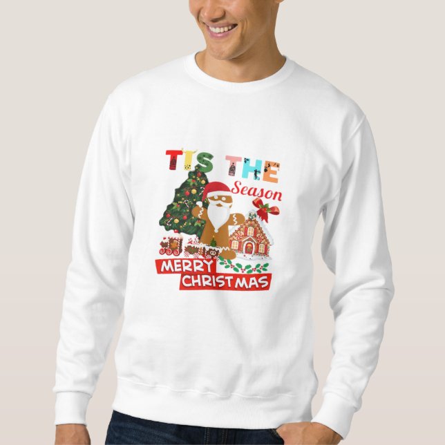 Sudadera A Todos Les Gusta Un En Navidad Navidad Santas Com (Anverso)