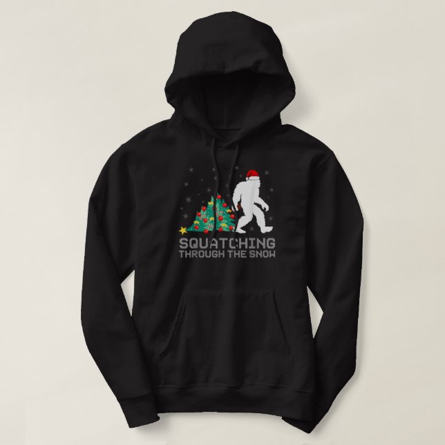 Sudadera A través de la nieve - Bigfoot (Diseño del anverso)