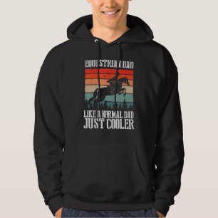 Sudadera A Un Padre Ecuestre Le Gusta Un Padre Normal Simpl