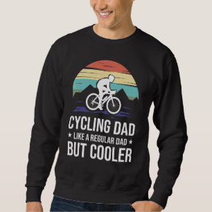 Sudadera A Un Padre En Ciclismo Le Gusta Un Padre Regular P