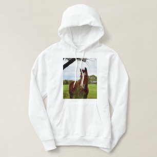 Sudadera "A Whipwhof Nature: A Chestnut Horse and Banksia,