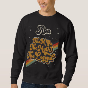 Sudadera Aba El Hombre El Mito La Leyenda Nombre Retro 9