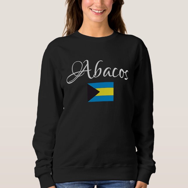 Sudadera Abacos, National Flag of the Bahamas 1 (Anverso)