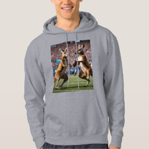 Sudadera "Abajo la acción: Kangaroos jugando las reglas aus