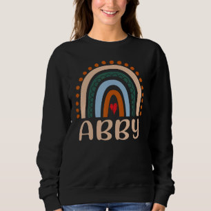 Sudadera Abby Nombre mujer divertida personalizada Abby arc