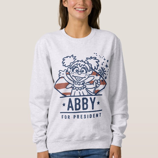 Sudadera Abby Para Presidente (Anverso)