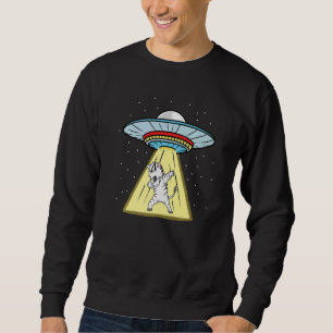 Sudadera Abducción Ufo Dabbing Zebra Animal Africano 1