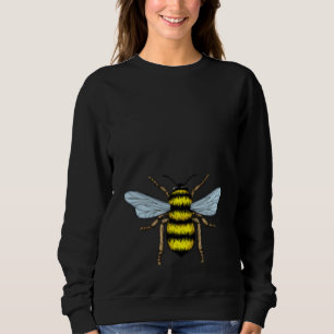 Sudadera Abeja Bombón Bolsillo El Colmenar Abeja Melífera
