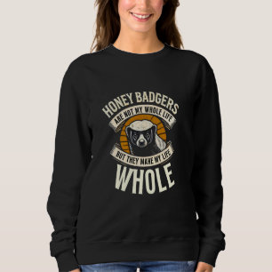 Sudadera Abeja de la camiseta de la miel Badger Aover