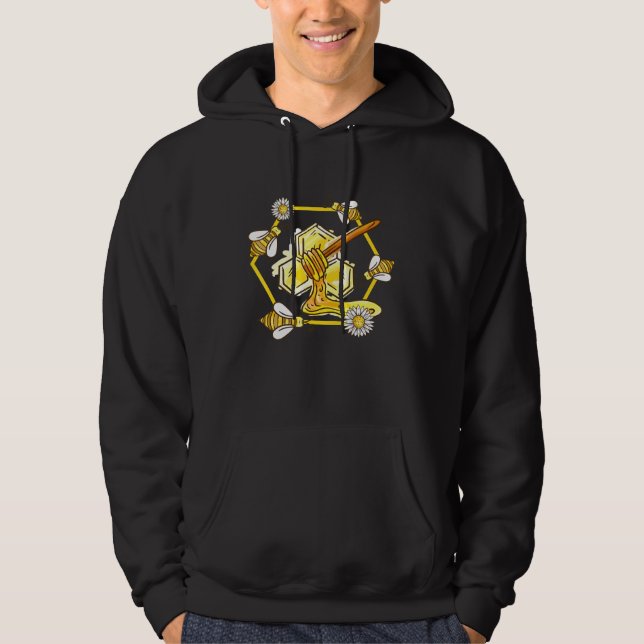 Sudadera Abeja de miel Apiarista de abejas (Anverso)