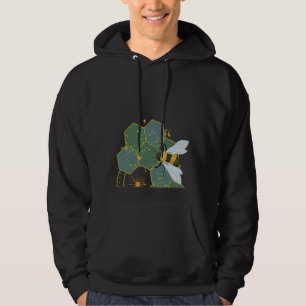 Sudadera Abeja de miel de abeja de crema de miel amarilla