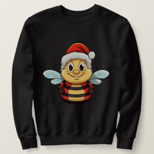 Sudadera abeja de Navidad