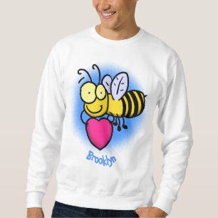 Sudadera Abeja graciosa y linda con ilustracion personaliza