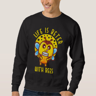 Sudadera Abeja Guay Para Hombres Mujeres Miel Bumble Abejas