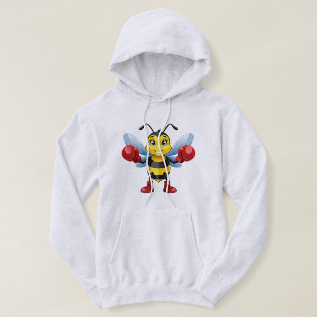 Sudadera abeja melífera europea (Diseño del anverso)