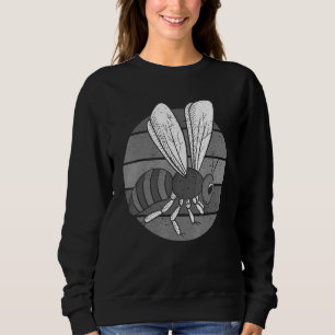 Sudadera Abeja Vintage Para Hombres Mujeres Abeja Retro Api