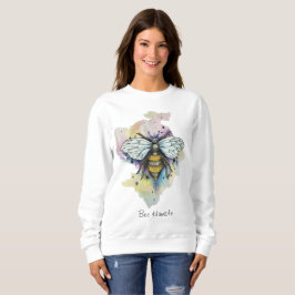 Sudadera Abeja Y Lavado De Arcoiris