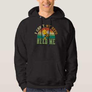 Sudadera Abejas de época que dicen apicultores de carne de 