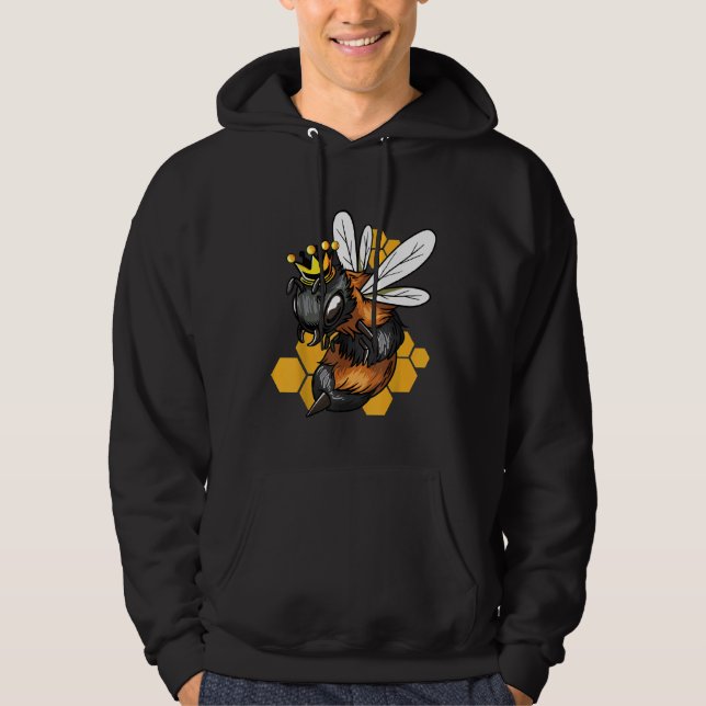 Sudadera Abejas Ilustracion Abeja Abeja (Anverso)