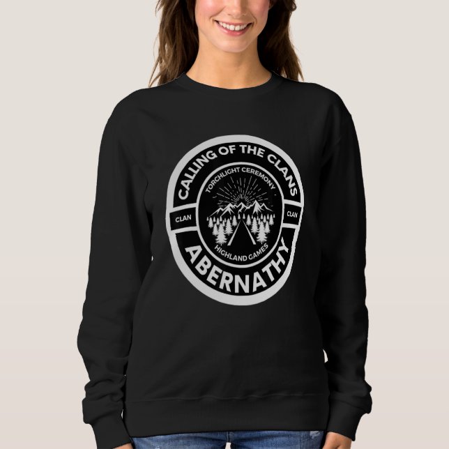 Sudadera Abernathy Clan Scottish Torch Light Ceremony Highl (Anverso)