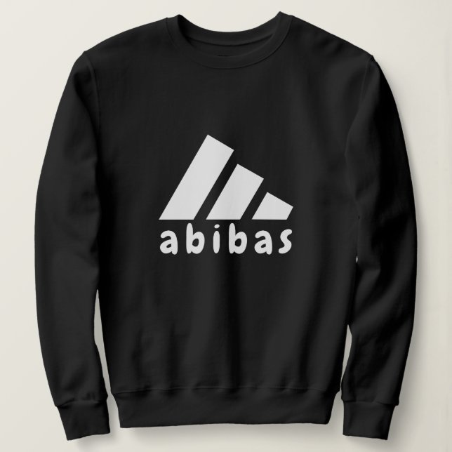Sudadera abibas - ADIDAS Parody Logo Gag Gift (Anverso del diseño)