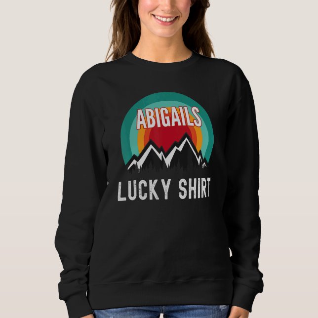 Sudadera Abigails Lucky (Anverso)
