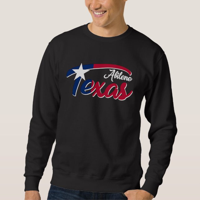 Sudadera Abilene Texas Souvenir (Anverso)